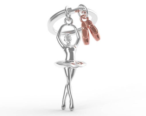 Picture of LIFESTYLE KEYRING - BALLERINA